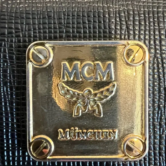 MCM Papillon Black Hand/Shoulder Bag - Picture 6 of 15